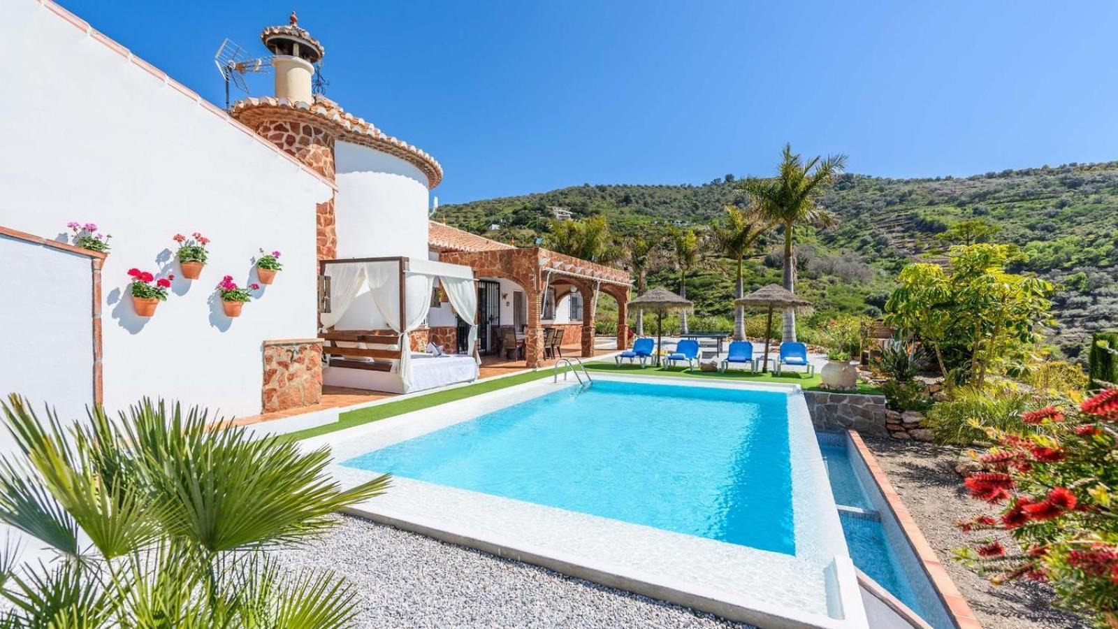Villa Las Palmeras De Torrox By Ruralidays Exterior foto